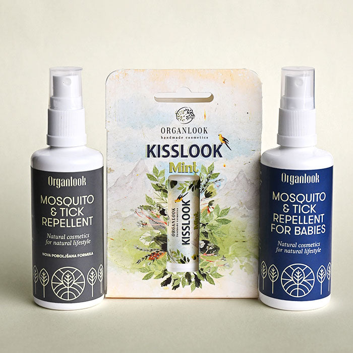 Set ZAŠTIĆENI OD KOMARACA + Kisslook menta GRATIS